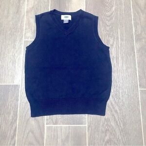 **3/$15** Old Navy Boy’s Size 4T Navy Blue Sweater Vest Uniform School
